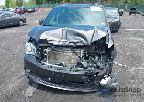 2019 Dodge Grand Caravan Sxt из США, поврежденный, VIN 2C4RDGCG7KR739825